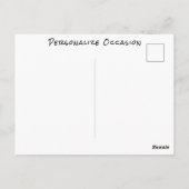 Funny Squirrel Süße Tier Hello From Hi Australia Postkarte (Rückseite)