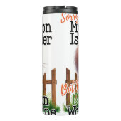 Funny Squirrel Tumbler Thermosbecher (Rückseite)