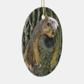 Funny Squirrel Weihnachtsschmuck (Rechts)