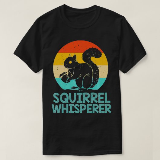 Funny Squirrel Whisperer Geschenk Eichhörnchen Lov T-Shirt (Design vorne)
