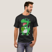 Funny St PaT-Rex Day Dinosaur St Patricks Day Boys T-Shirt (Vorne ganz)