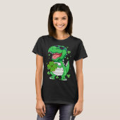 Funny St PaT-Rex Day Dinosaur St Patricks Day Boys T-Shirt (Vorne ganz)