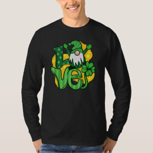 Funny St Patrick S Day 2022 Gnome Liebe T-Shirt