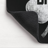 Funny St Patricks Day Bruh Meme Kleeblatt Teens Bo Mousepad (Ecke)