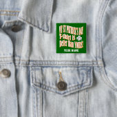 Funny St Patrick's Day Button (Beispiel)