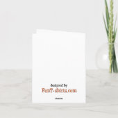 Funny St. Patrick's Day Card Karte (Rückseite)