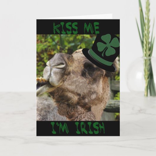 Funny St. Patrick's Day Card Karte (Vorderseite)