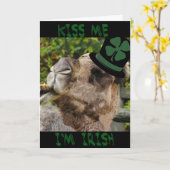 Funny St. Patrick's Day Card Karte (Gelbe Blume)