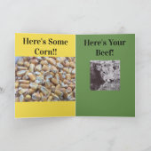 FUNNY ST PATRICK'S DAY CARD KARTE (Innenseite)