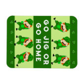 Funny St. Patrick's Day Card Magnet (Horizontal)