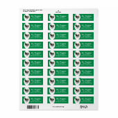 Funny St. Patrick's Day Dackel (schwarz & tan) (Vorne)