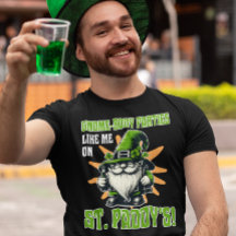 Funny St. Patrick's Day Design mit Gnome