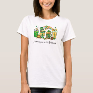 Funny St Patricks Day Design Shenanigans Sweatshi T-Shirt