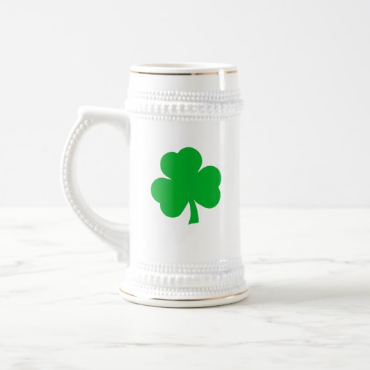 Funny St Patricks Day Dringend Slurring Betrunken Bierglas (Links)