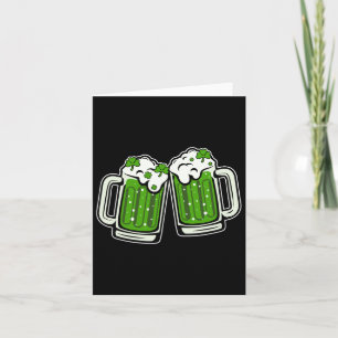Funny St Patricks Day Drinking Irish Kleeblatt Gre Karte