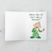 Funny St. Patrick's Day Feiertagskarte (Innenseite)