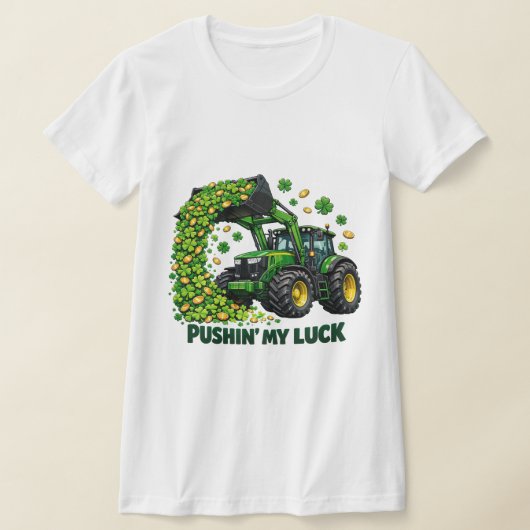 Funny St. Patrick's Day funny Tractor T-Shirt (Ablage )