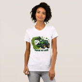 Funny St. Patrick's Day funny Tractor T-Shirt (Vorne ganz)