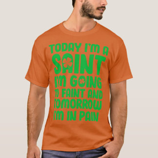 Funny St Patricks Day Gift I Irish Party Kostüm 6 T-Shirt
