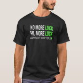 Funny St Patricks Day Grammar und Englischlehrer T-Shirt (Vorderseite)