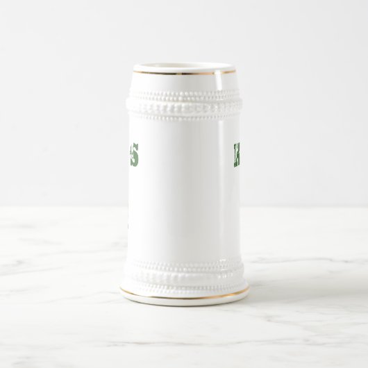 Funny St Patricks Day Green Kleeblatt Beer Stein Bierglas (Mittel)