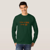 Funny St Patricks Day Green Long Sleeve T - Shirt (Vorne ganz)
