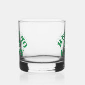 Funny St Patricks Day Holen Sie Ihr Irisch auf Gru Whiskyglas (Links)
