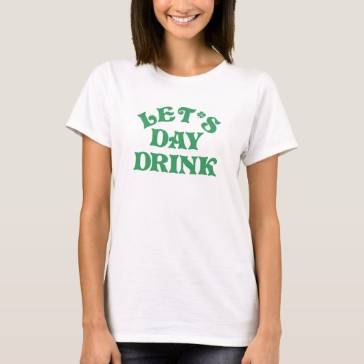 Funny St Patricks Day Ich bin hier, um Paddy Group T-Shirt (Vorderseite)