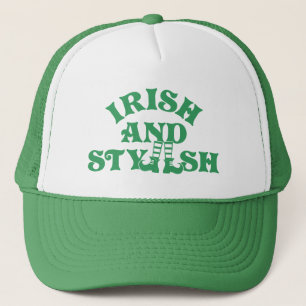 Funny St Patricks Day Irish and Stylish Group Truckerkappe