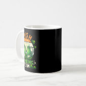 Funny St Patricks Day Irish Beer Drink Team Ire Kaffeetasse (Vorderseite Links)