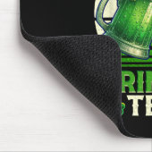Funny St Patricks Day Irish Beer Drink Team Ire Mousepad (Ecke)