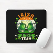 Funny St Patricks Day Irish Beer Drink Team Ire Mousepad (Mit Mouse)