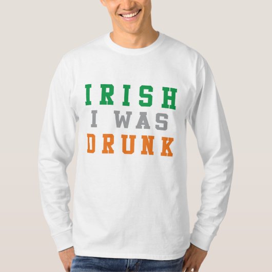 Funny St. Patrick's Day Irish Shirt (Vorderseite)
