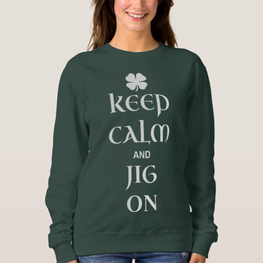 Funny St Patricks Day Irish Sweatshirt (Vorderseite)