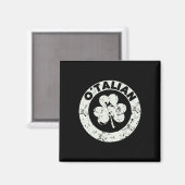 Funny St. Patricks Day Italian Irish Relationshi Magnet (Vorderseite/Rückseite)