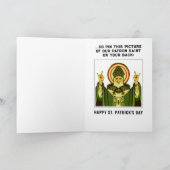 Funny St. Patrick's Day Karte (Innenseite)