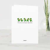 Funny St. Patrick's Day Karte (Rückseite)