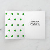 Funny St. Patrick's Day Karte (Innenseite)