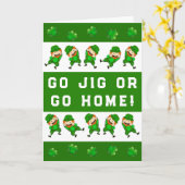 Funny St. Patrick's Day Karte (Gelbe Blume)