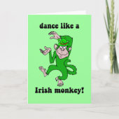 Funny St Patricks Day Karte (Vorderseite)
