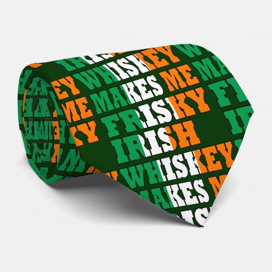 Funny St Patrick's Day Krawatte (Gerollt)