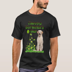 Funny St Patricks Day Labrador Retriever Dog Niedl T-Shirt