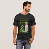 Funny St Patricks Day Labrador Retriever Dog Niedl T-Shirt (Vorne ganz)