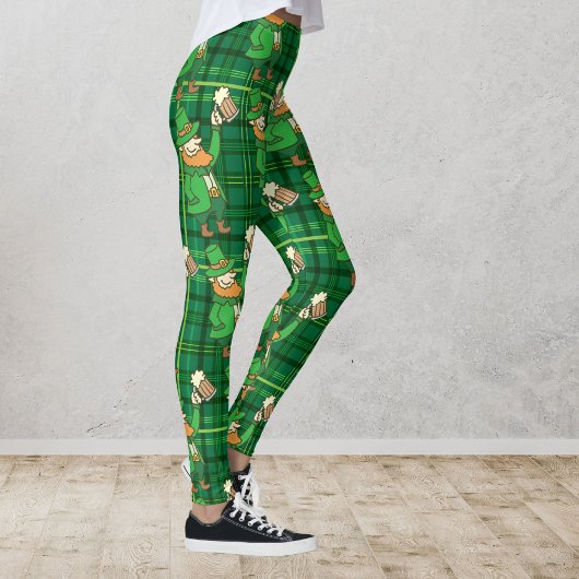 Funny St Patricks Day Leggings