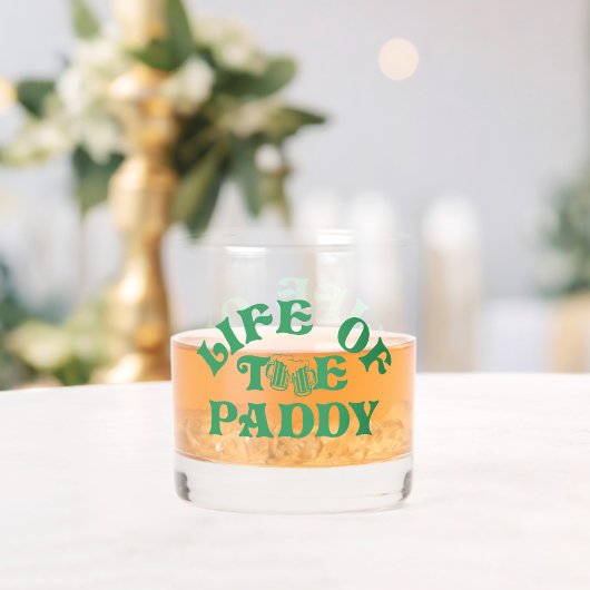Funny St Patricks Day Life of the Paddy Group Whiskyglas (Insitu (Hochzeit))