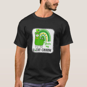 Funny St Patricks Day Llama Rainbow, Niedlich gebl T-Shirt