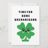 Funny St. Patrick's Day - Lucky Charms Card Karte (Vorderseite)