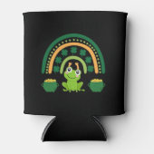 Funny St Patricks Day Niedlich Frosch Dosenkühler (Vorderseite)