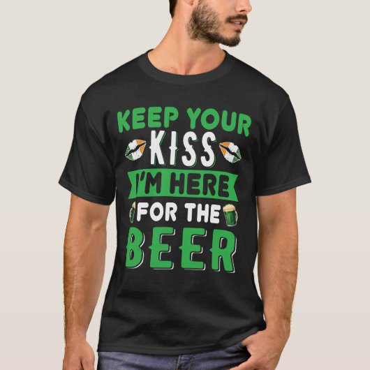 Funny St Patricks Day Party Beer Drink Team T-Shirt (Vorderseite)