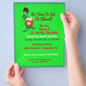 Funny St. Patrick's Day Party Flyer (Hand)